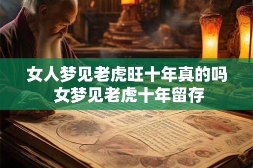 女人梦见老虎旺十年真的吗 女梦见老虎十年留存