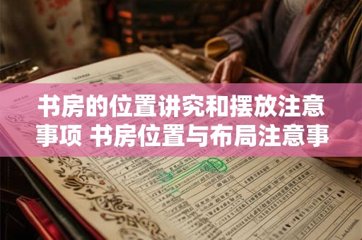 书房的位置讲究和摆放注意事项 书房位置与布局注意事项