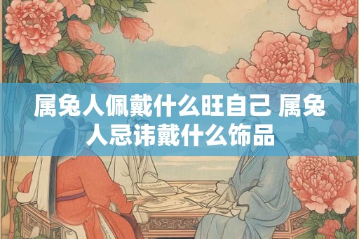 属兔人佩戴什么旺自己 属兔人忌讳戴什么饰品