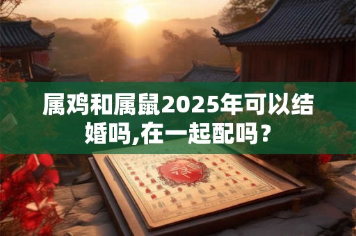 属鸡和属鼠2025年可以结婚吗,在一起配吗？