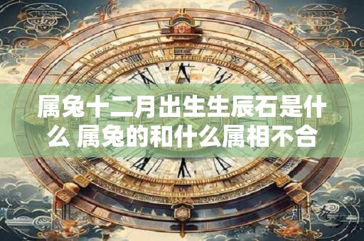 属兔十二月出生生辰石是什么 属兔的和什么属相不合