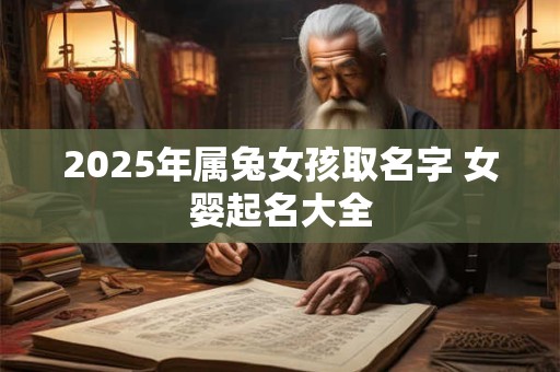 2025年属兔女孩取名字 女婴起名大全