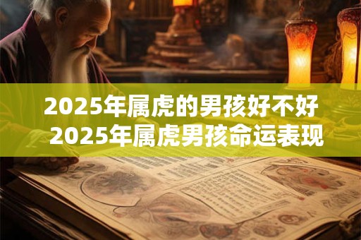 2025年属虎的男孩好不好  2025年属虎男孩命运表现
