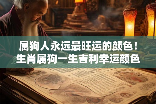 属狗人永远最旺运的颜色!生肖属狗一生吉利幸运颜色 属狗人永远最旺运的颜色!生肖属狗一生吉利幸运颜色