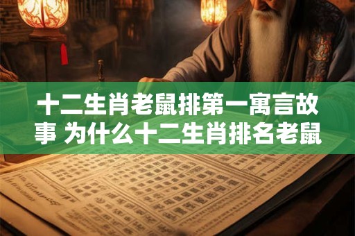 十二生肖老鼠排第一寓言故事 为什么十二生肖排名老鼠第一