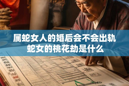 属蛇女人的婚后会不会出轨 蛇女的桃花劫是什么
