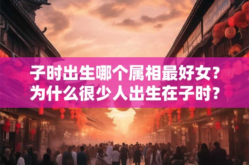 子时出生哪个属相最好女？为什么很少人出生在子时？