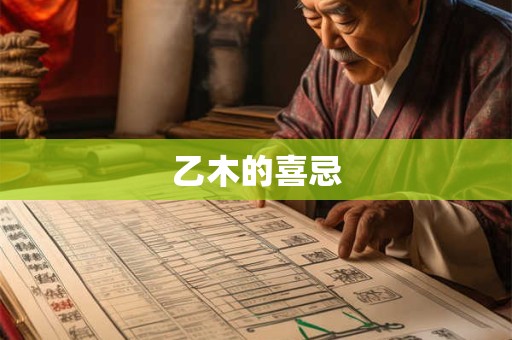 乙木的喜忌