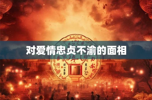 对爱情忠贞不渝的面相