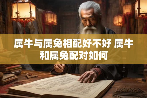 属牛与属兔相配好不好 属牛和属兔配对如何