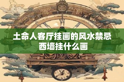 土命人客厅挂画的风水禁忌 西墙挂什么画