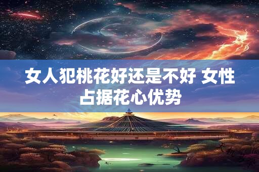 女人犯桃花好还是不好 女性占据花心优势