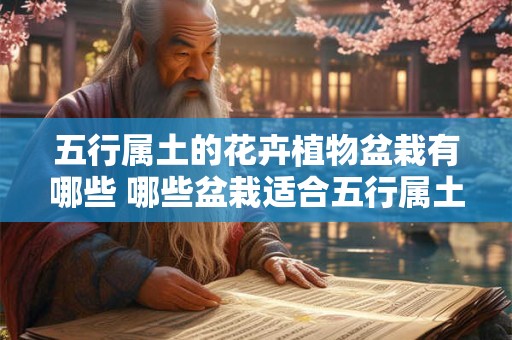 五行属土的花卉植物盆栽有哪些 哪些盆栽适合五行属土的花植