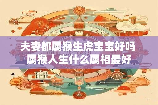 夫妻都属猴生虎宝宝好吗 属猴人生什么属相最好 夫妻都属猴生虎宝宝好吗 属猴人生什么属相最好