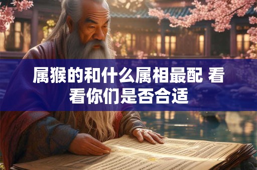 属猴的和什么属相最配 看看你们是否合适