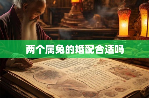 两个属兔的婚配合适吗