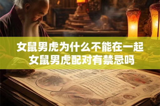 女鼠男虎为什么不能在一起 女鼠男虎配对有禁忌吗