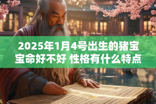 2025年1月4号出生的猪宝宝命好不好 性格有什么特点