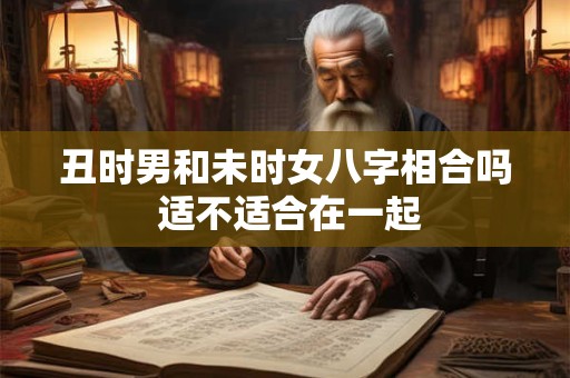 丑时男和未时女八字相合吗 适不适合在一起