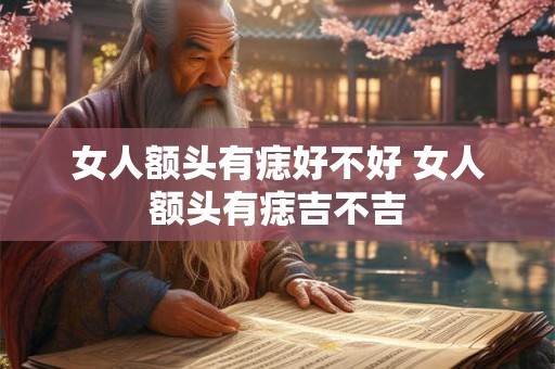 女人额头有痣好不好 女人额头有痣吉不吉