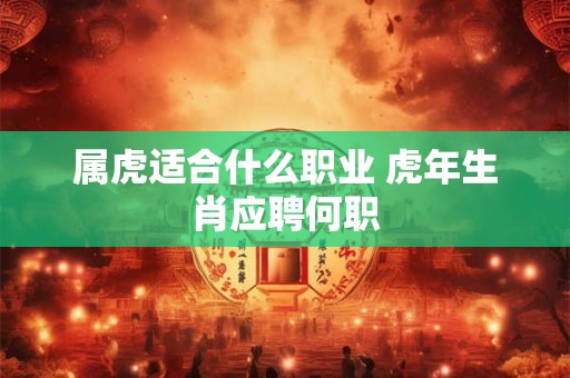 属虎适合什么职业 虎年生肖应聘何职 属虎适合什么职业 虎年生肖应聘何职