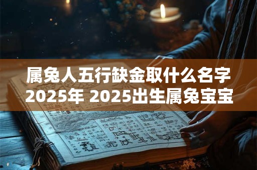 属兔人五行缺金取什么名字2025年 2025出生属兔宝宝取名大全
