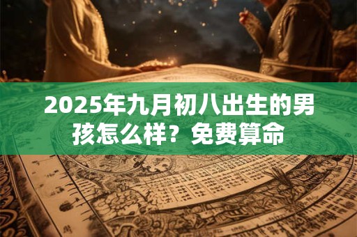 2025年九月初八出生的男孩怎么样?免费算命 2025年九月初八出生的男孩怎么样?免费算命