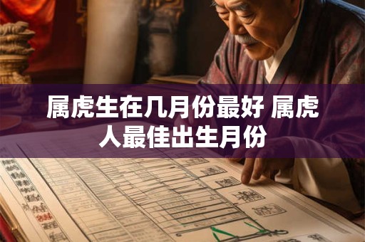 属虎生在几月份最好 属虎人最佳出生月份