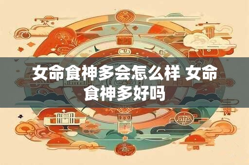 女命食神多会怎么样 女命食神多好吗