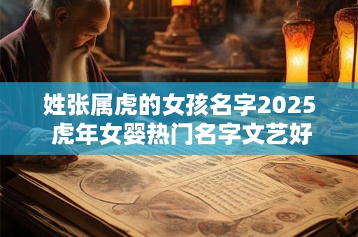 姓张属虎的女孩名字2025 虎年女婴热门名字文艺好听