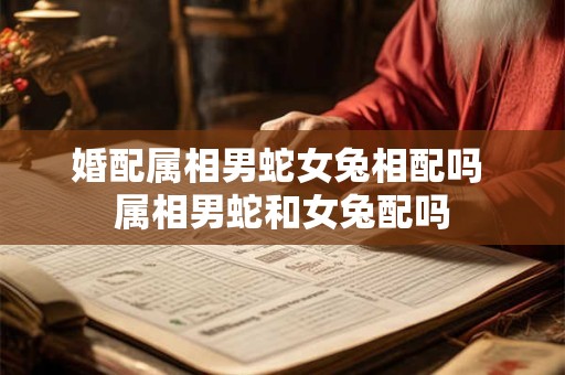 婚配属相男蛇女兔相配吗 属相男蛇和女兔配吗