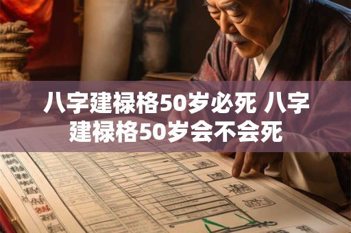 八字建禄格50岁必死 八字建禄格50岁会不会死 八字建禄格50岁必死 八字建禄格50岁会不会死