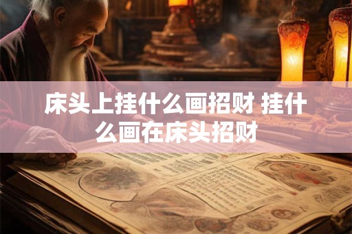 床头上挂什么画招财 挂什么画在床头招财