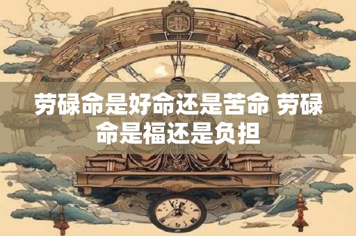 劳碌命是好命还是苦命 劳碌命是福还是负担