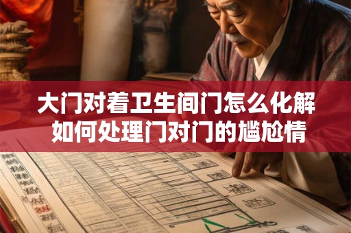 大门对着卫生间门怎么化解 如何处理门对门的尴尬情况