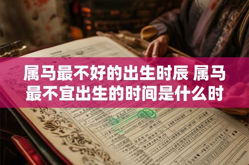 属马最不好的出生时辰 属马最不宜出生的时间是什么时候