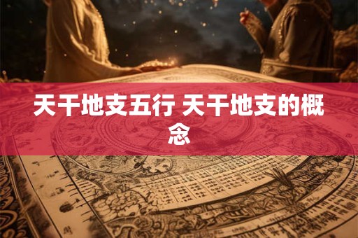 天干地支五行 天干地支的概念