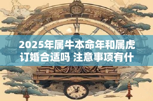 2025年属牛本命年和属虎订婚合适吗 注意事项有什么 2025年属牛本命年和属虎订婚合适吗 注意事项有什么
