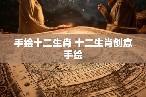 手绘十二生肖 十二生肖创意手绘