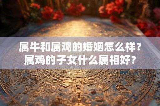 属牛和属鸡的婚姻怎么样？属鸡的子女什么属相好？