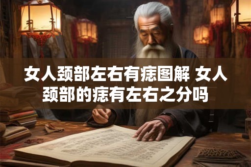 女人颈部左右有痣图解 女人颈部的痣有左右之分吗