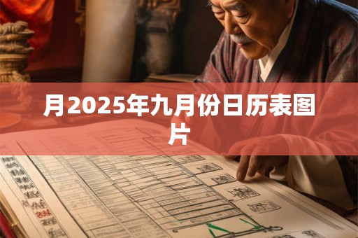 月2025年九月份日历表图片