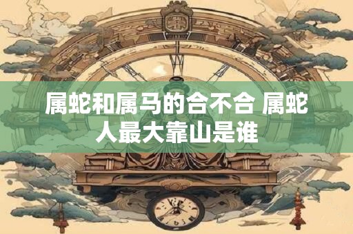 属蛇和属马的合不合 属蛇人最大靠山是谁
