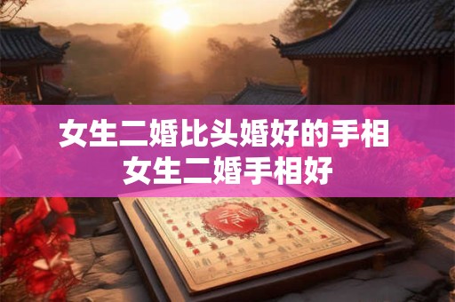 女生二婚比头婚好的手相 女生二婚手相好