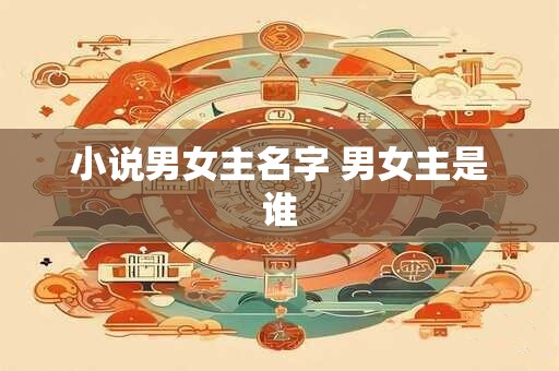 小说男女主名字 男女主是谁
