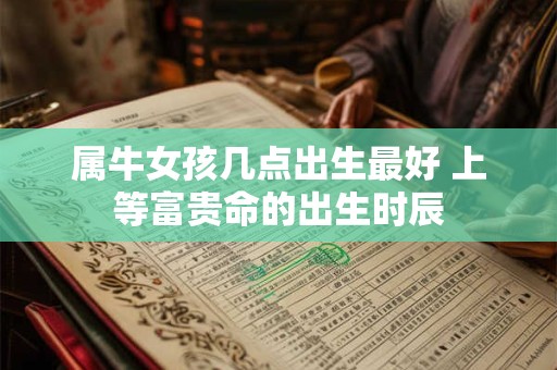 属牛女孩几点出生最好 上等富贵命的出生时辰
