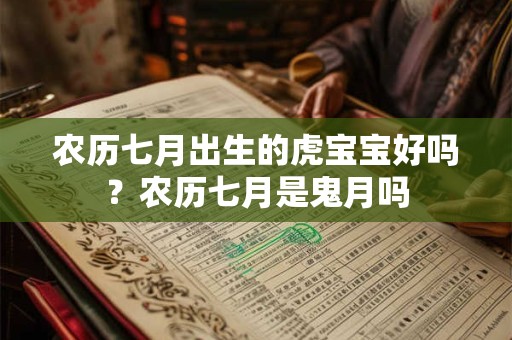 农历七月出生的虎宝宝好吗？农历七月是鬼月吗