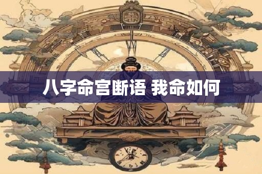 八字命宫断语 我命如何