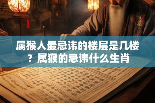 属猴人最忌讳的楼层是几楼？属猴的忌讳什么生肖