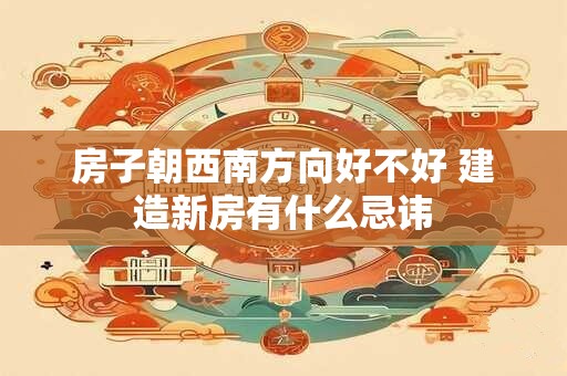 房子朝西南方向好不好 建造新房有什么忌讳
